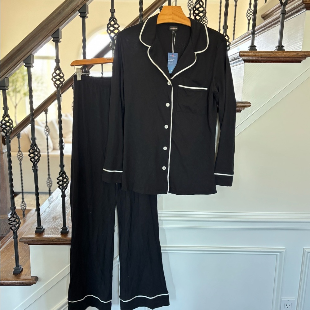 Cosabella Pajama Set with White Trim